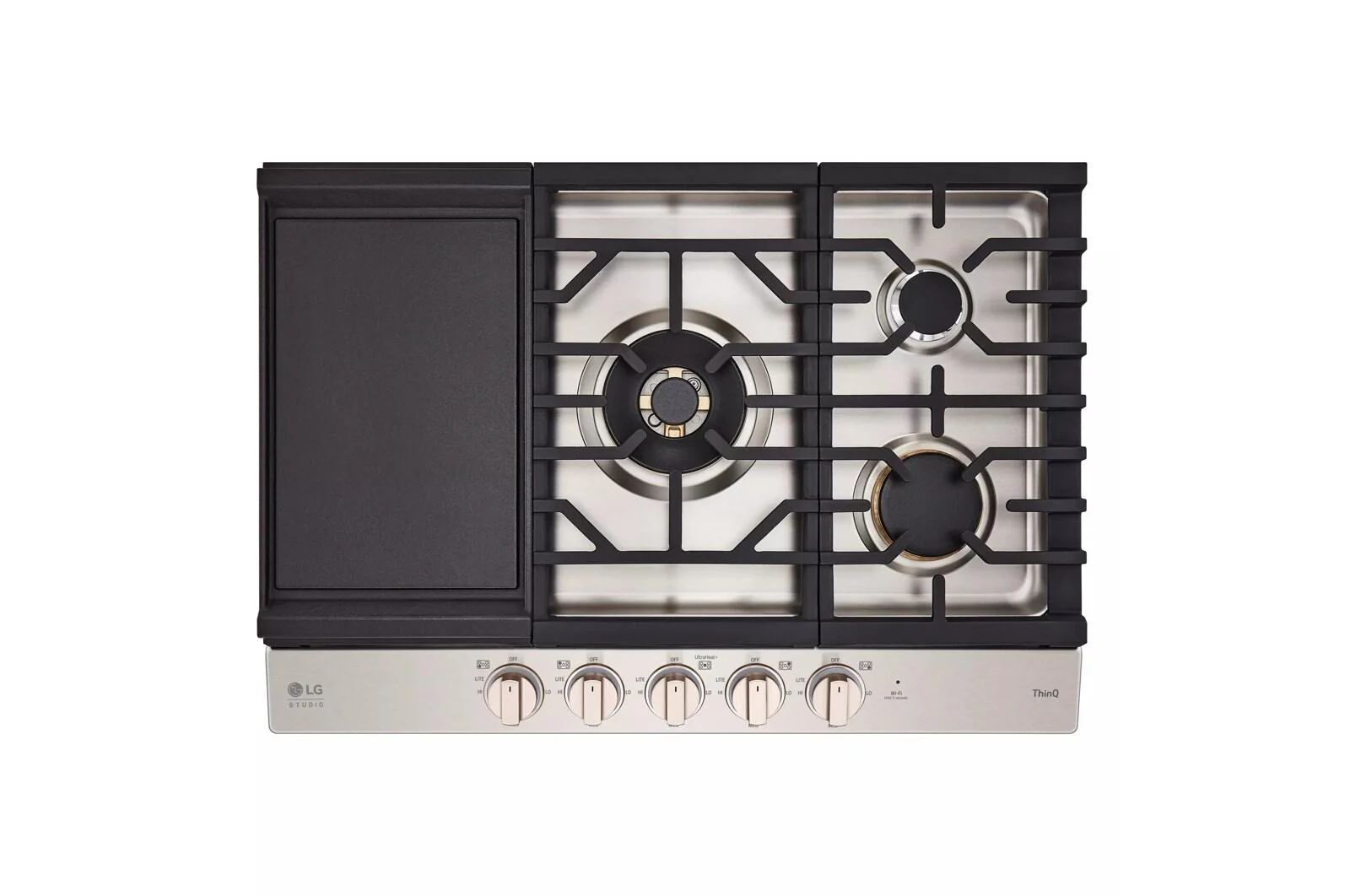 CBGS3028N LG STUDIO 30" UltraHeat™ Gas Cooktop with EasyClean® - Image 6