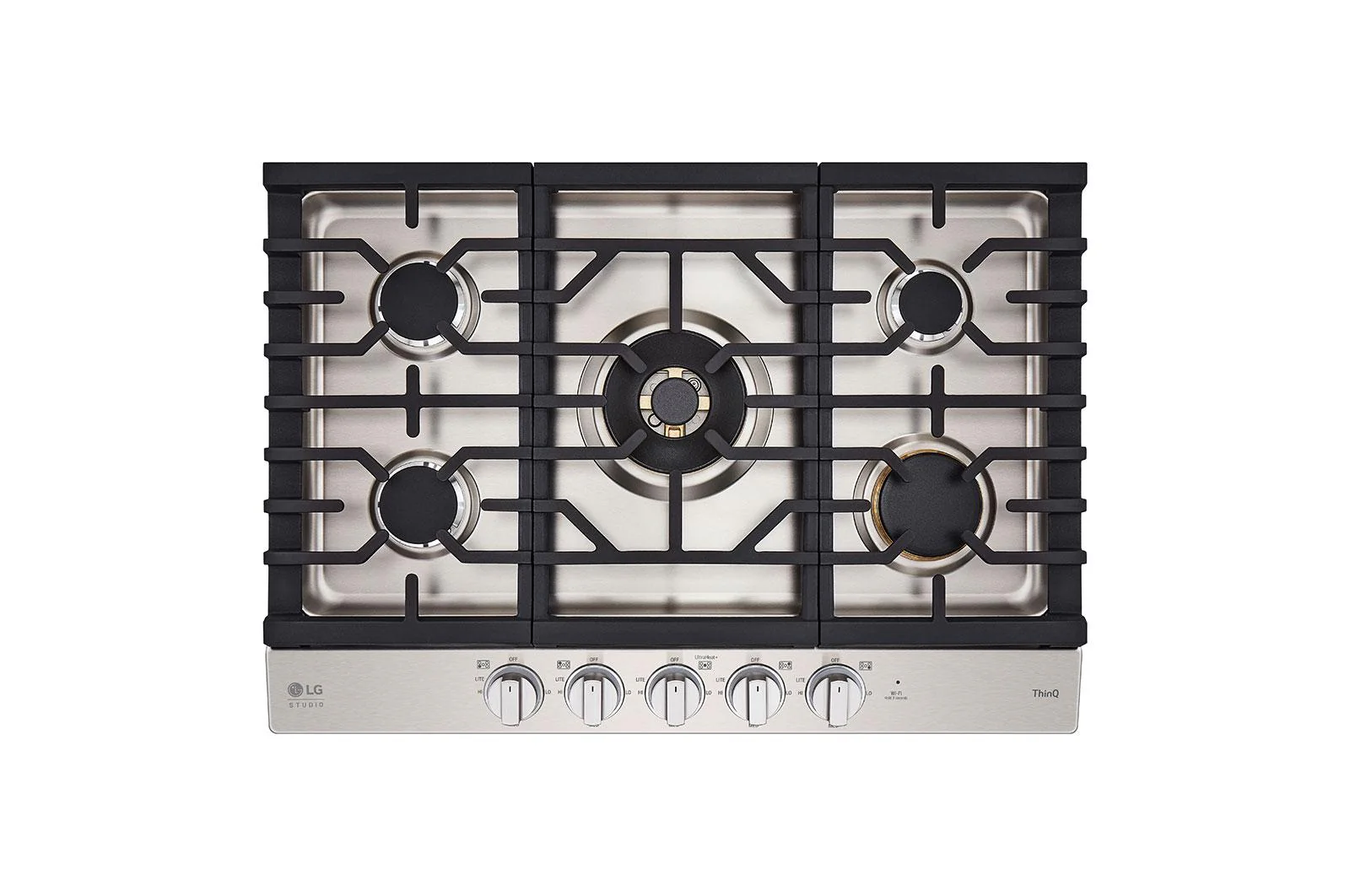 CBGS3028S LG STUDIO 30 Inch UltraHeat™ Gas Cooktop with EasyClean® - Image 3