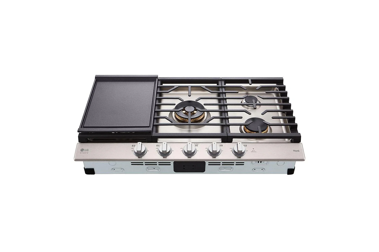 CBGS3628S LG STUDIO 36 Inch UltraHeat™ Gas Cooktop with EasyClean® - Image 4