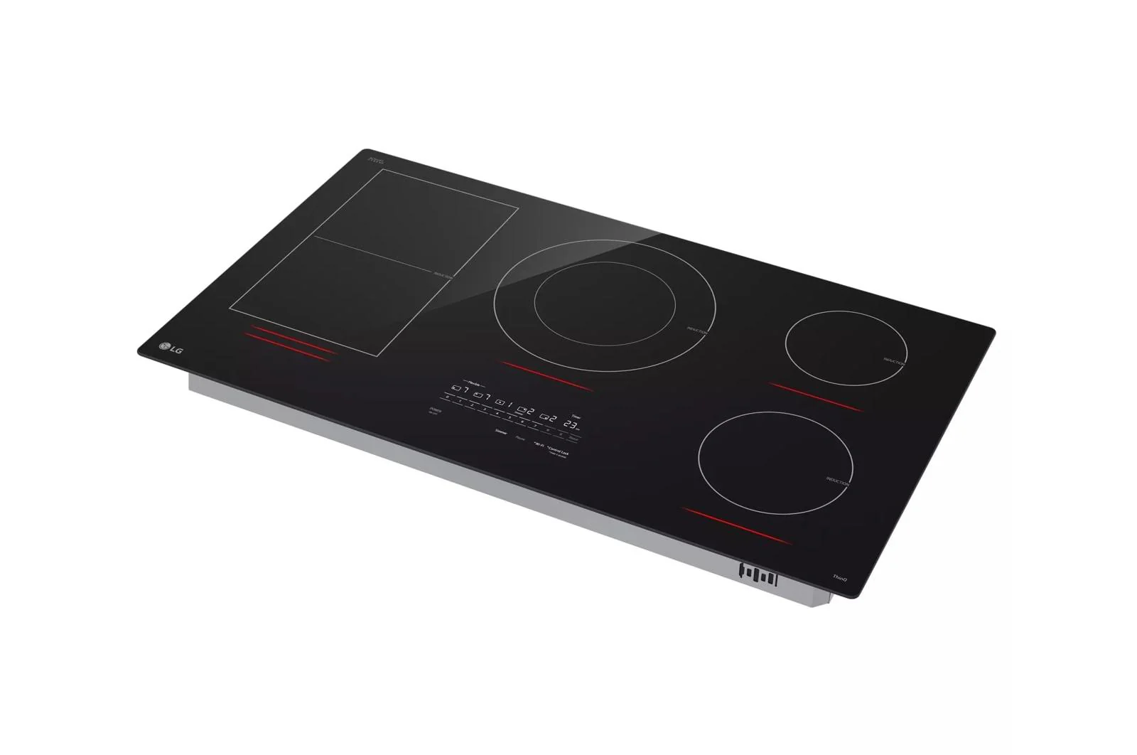 Lg CBIH3617BE 36 Inch Smart Induction Cooktop with UltraHeat™ 5.0kW Element - Image 5
