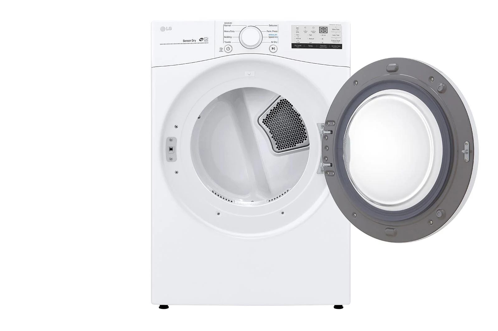 Lg DLE3400W 7.4 cu. ft. Large Capacity Electric Dryer - White - Image 5