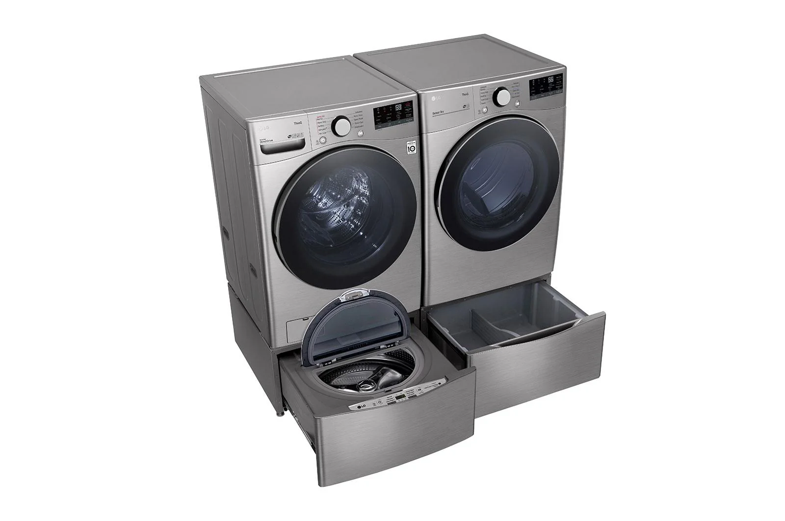 7.4 cu. ft. Ultra Large Capacity Smart wi-fi Enabled Front Load Electric Dryer with Built-In Intelligence - Image 10