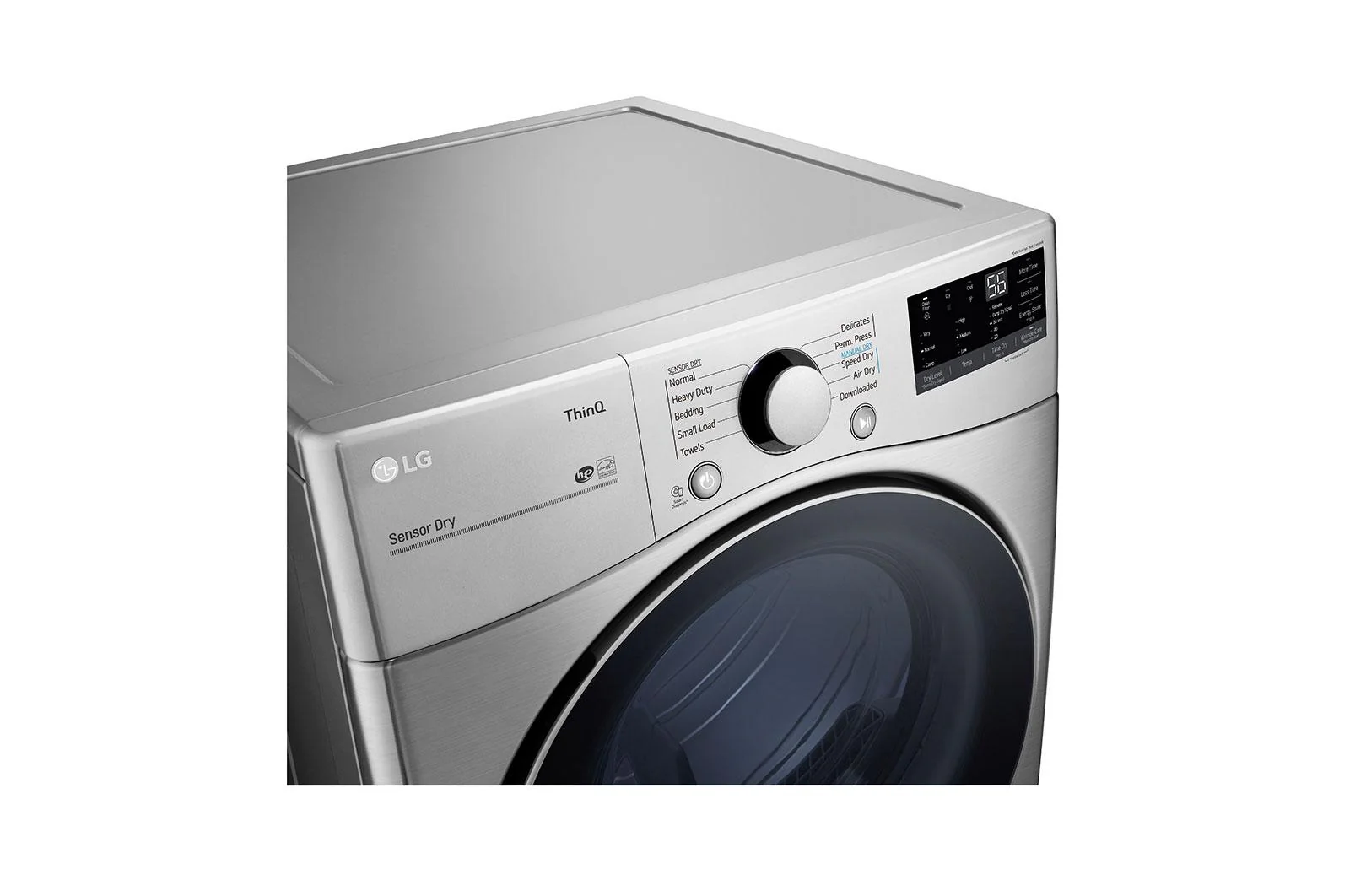 7.4 cu. ft. Ultra Large Capacity Smart wi-fi Enabled Front Load Electric Dryer with Built-In Intelligence - Image 8