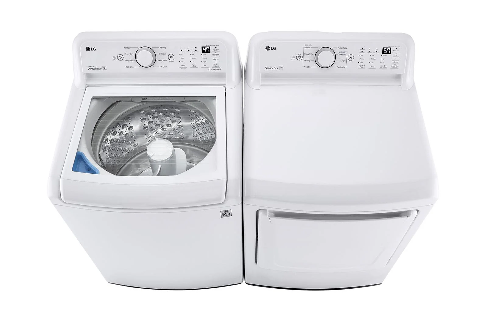 Lg DLE7000W 7.3 cu. ft. Ultra Large High Efficiency Dryer™, Electric, White - Image 9