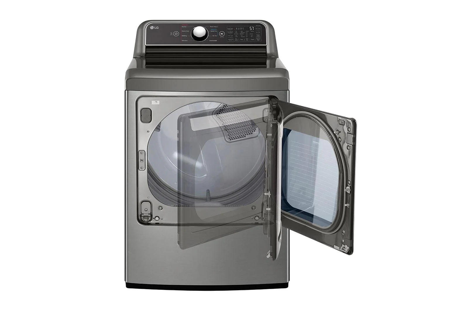 Lg 7.3 cu. ft. Ultra Large Capacity Smart wi-fi Enabled Rear Control Electric Dryer with EasyLoad™ Door - Image 5
