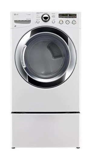 Lg DLEX3250W 7.3 cu. ft. Ultra Large Capacity SteamDryer™ with Sensor Dry - Image 2