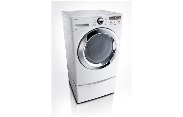 Lg DLEX3250W 7.3 cu. ft. Ultra Large Capacity SteamDryer™ with Sensor Dry - Image 3