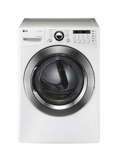 Lg DLEX3360W 7.4 cu.ft. Ultra-Large Capacity SteamDryer™ with NeveRust™ Stainless Steel Drum (Electric) - Image 2