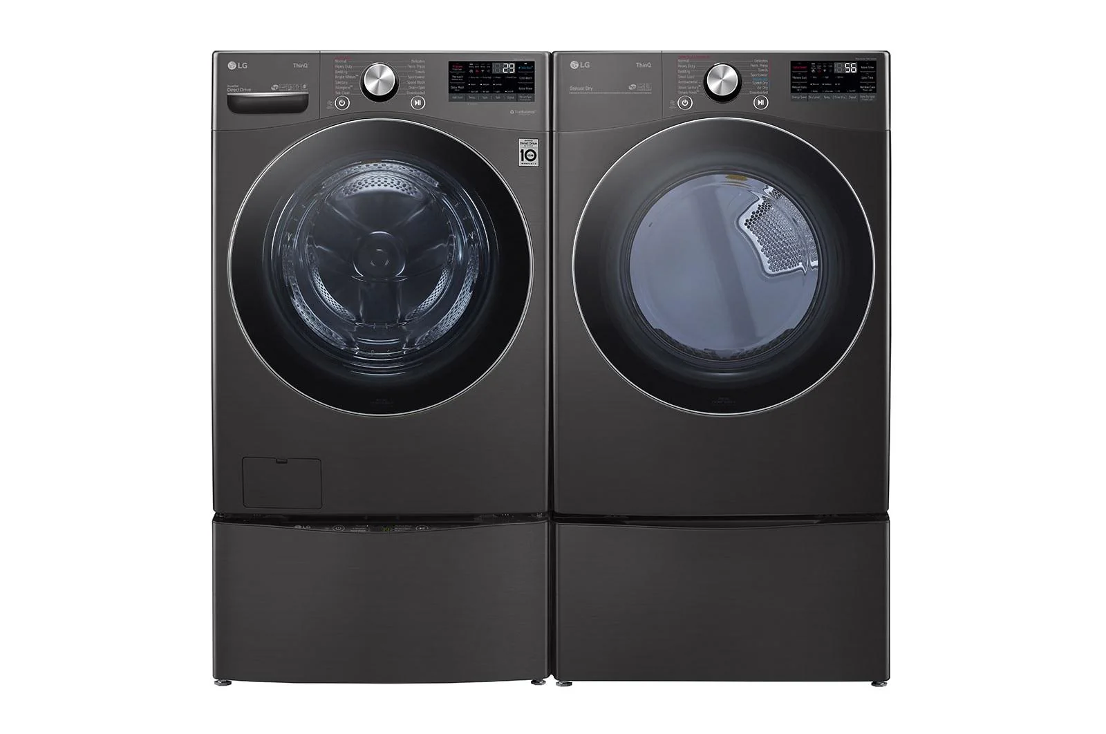 Lg DLEX4200B 7.4 cu. ft. Ultra Large Capacity Smart Wi-Fi Enabled Front Load Electric Dryer with TurboSteam™ and Built-In Intelligence - Image 11