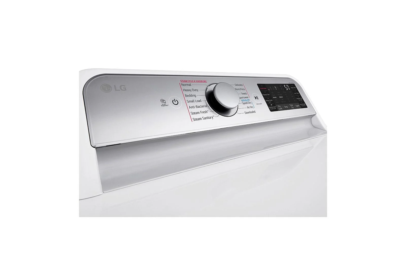 Lg 7.3 cu. ft. Ultra Large Capacity Smart wi-fi Enabled Rear Control Electric Dryer with TurboSteam™ - Image 8