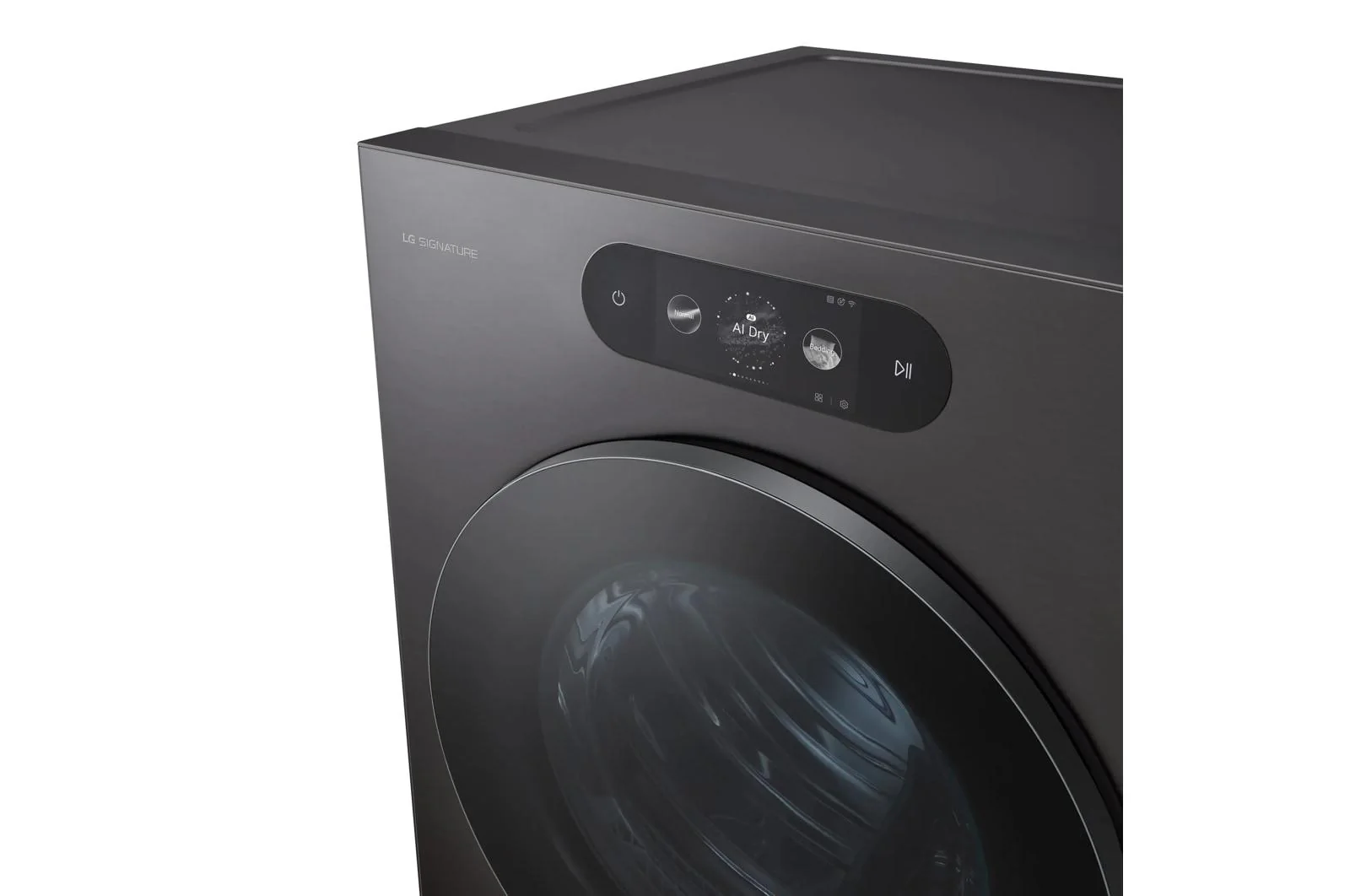 DLEX9900B LG SIGNATURE 9.0 cu. ft. Mega Capacity Smart Front Load Electric Dryer with Built-In Intelligence, TurboSteam® and Touch LCD Control - Image 11