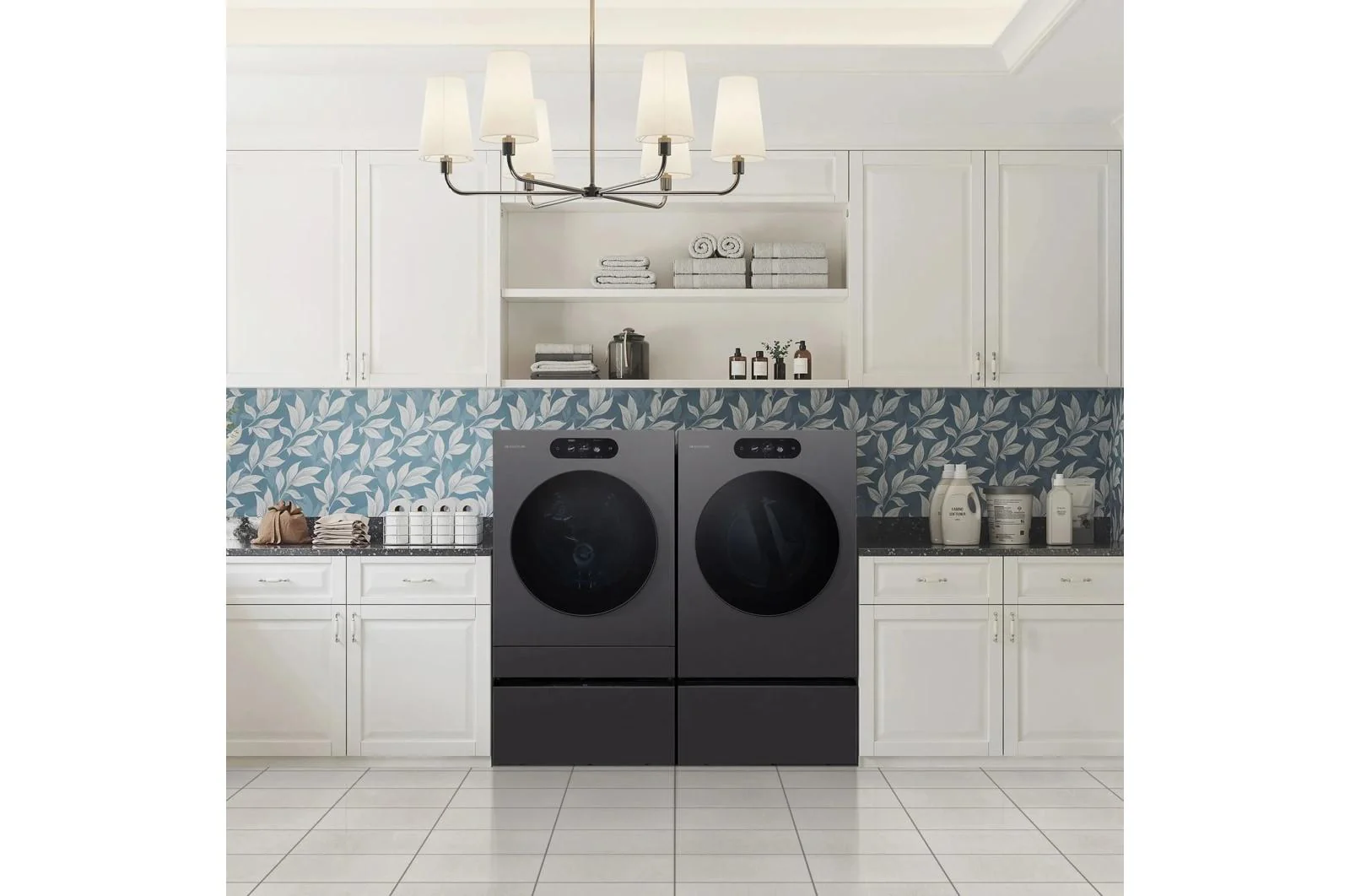 DLEX9900B LG SIGNATURE 9.0 cu. ft. Mega Capacity Smart Front Load Electric Dryer with Built-In Intelligence, TurboSteam® and Touch LCD Control - Image 16