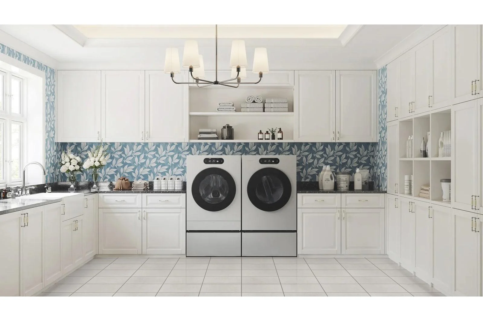 DLEX9900S LG SIGNATURE 9.0 cu. ft. Mega Capacity Smart Front Load Electric Dryer with Built-In Intelligence, TurboSteam® and Touch LCD Control - Image 11