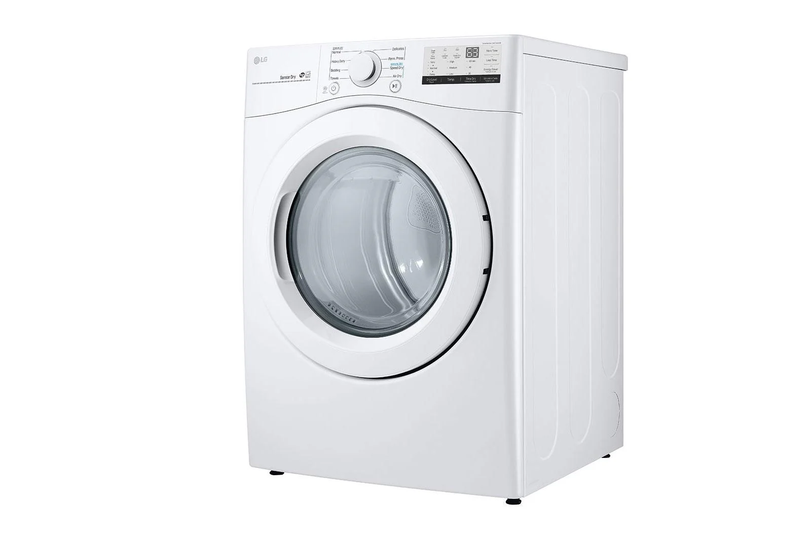Lg DLG3401W 7.4 cu. ft. Ultra Large Capacity Front Load Gas Dryer - White - Image 4