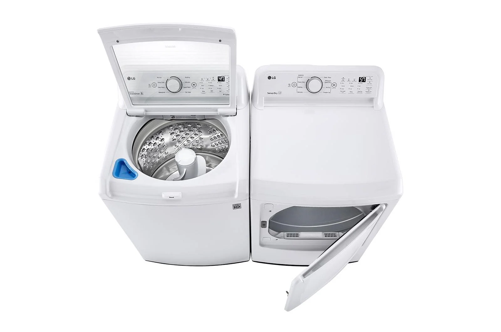 Lg DLG7001W 7.3 cu. ft. Ultra Large Capacity Gas Dryer with Sensor Dry Technology - Image 10