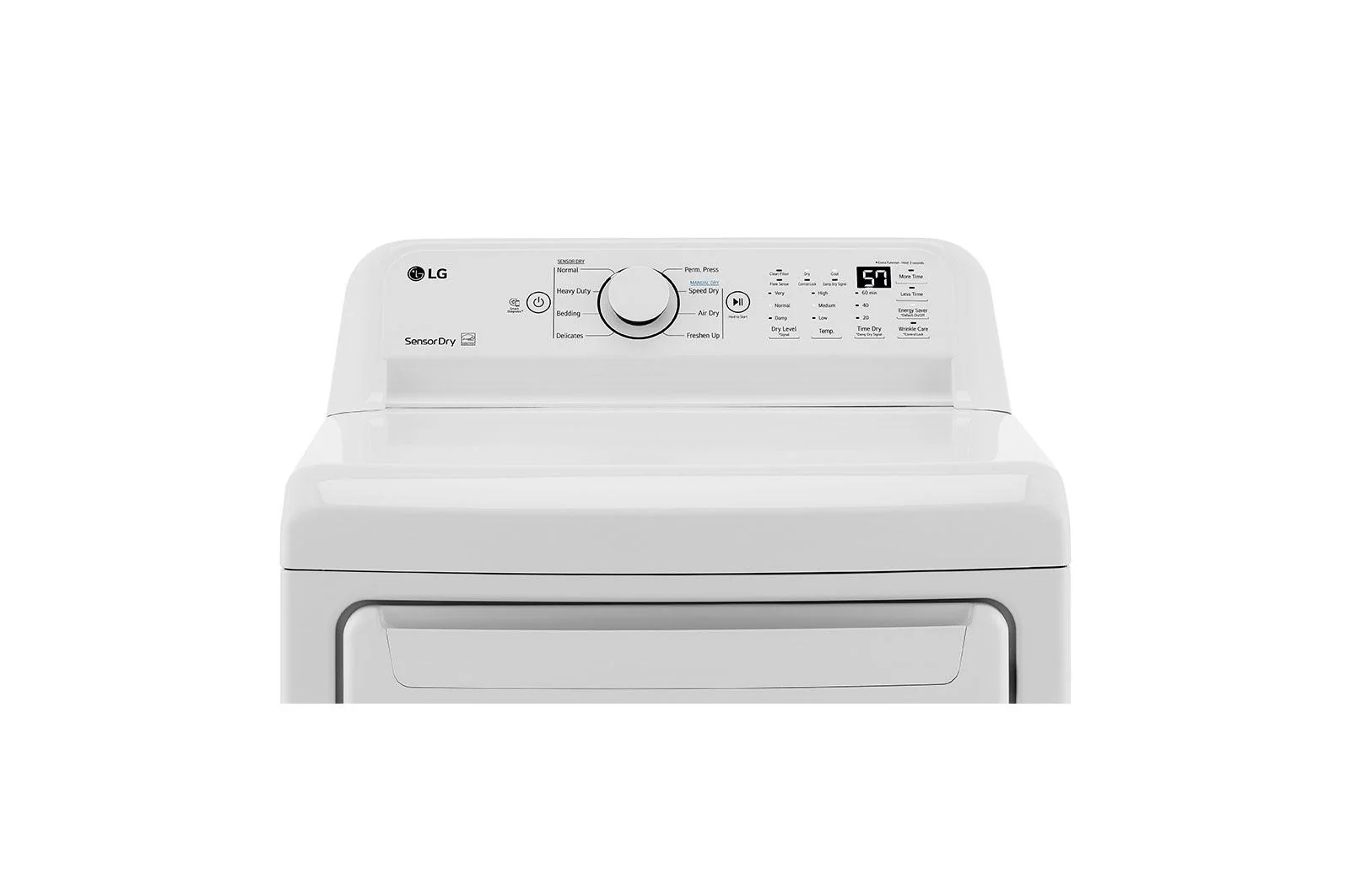 Lg DLG7001W 7.3 cu. ft. Ultra Large Capacity Gas Dryer with Sensor Dry Technology - Image 7