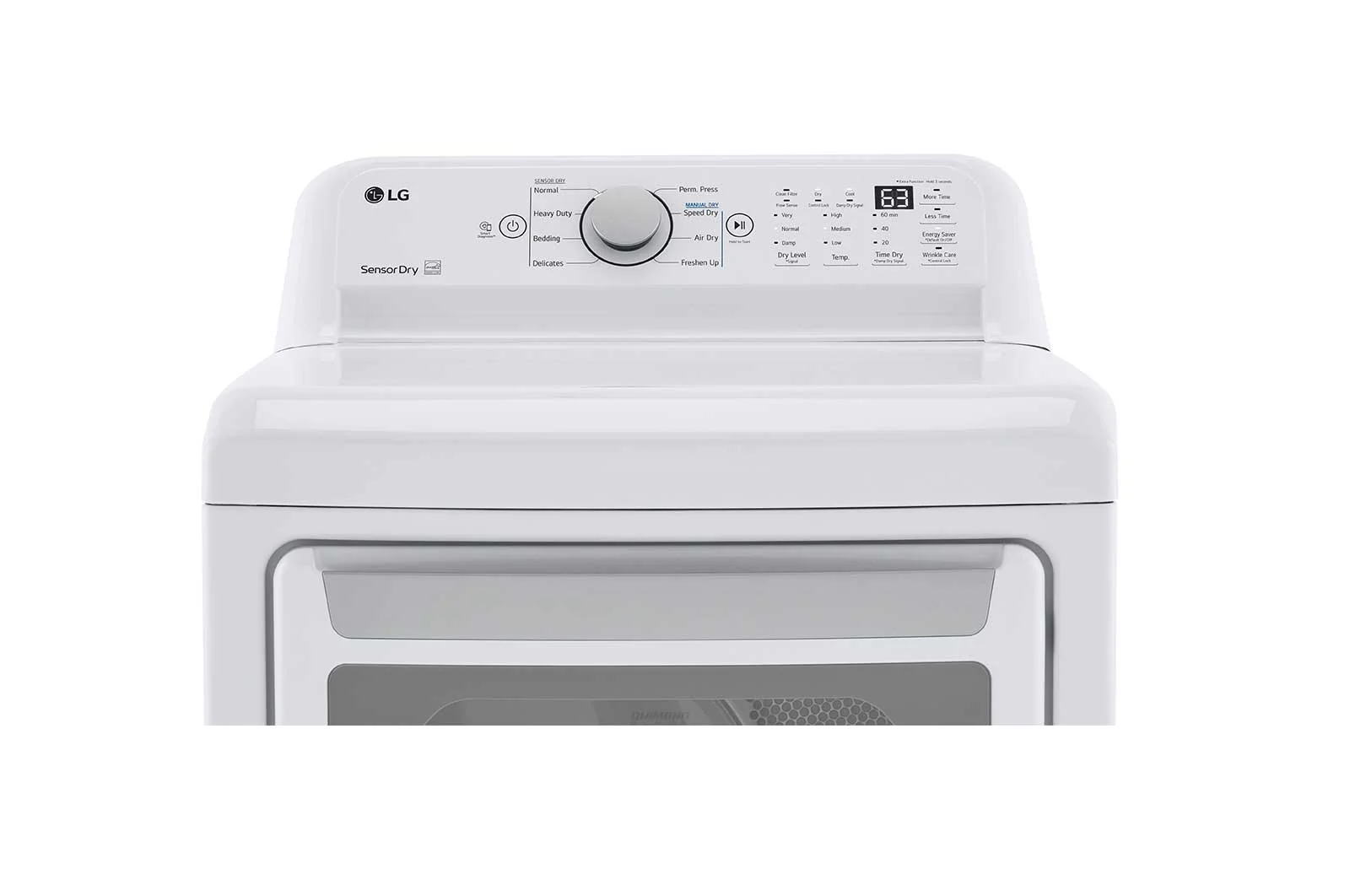 Lg DLG7151W 7.3 cu. ft. Ultra Large Capacity Gas Dryer with Sensor Dry Technology - Image 7