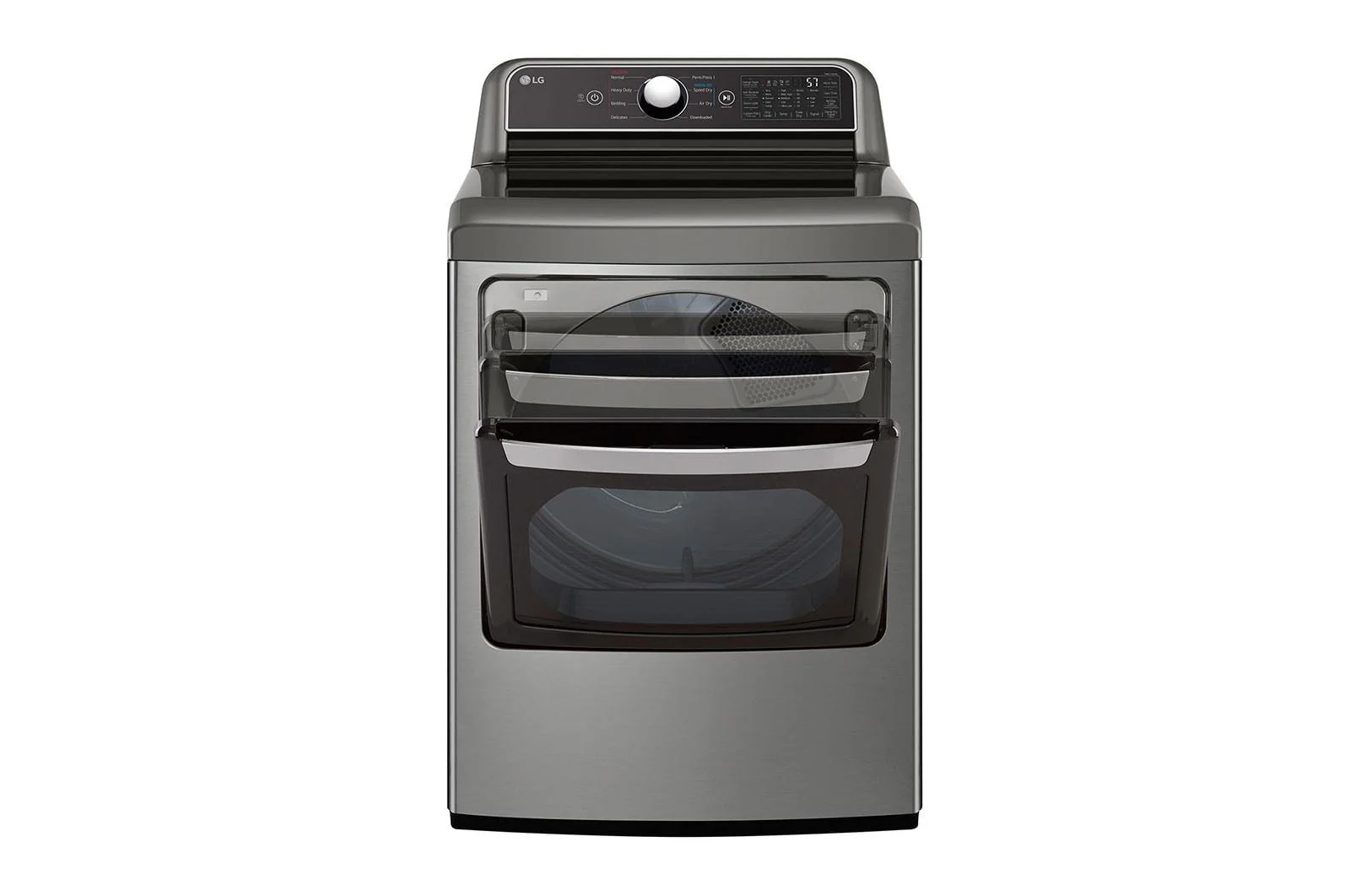 Lg 7.3 cu. ft. Ultra Large Capacity Smart wi-fi Enabled Rear Control Gas Dryer with EasyLoad™ Door - Image 4