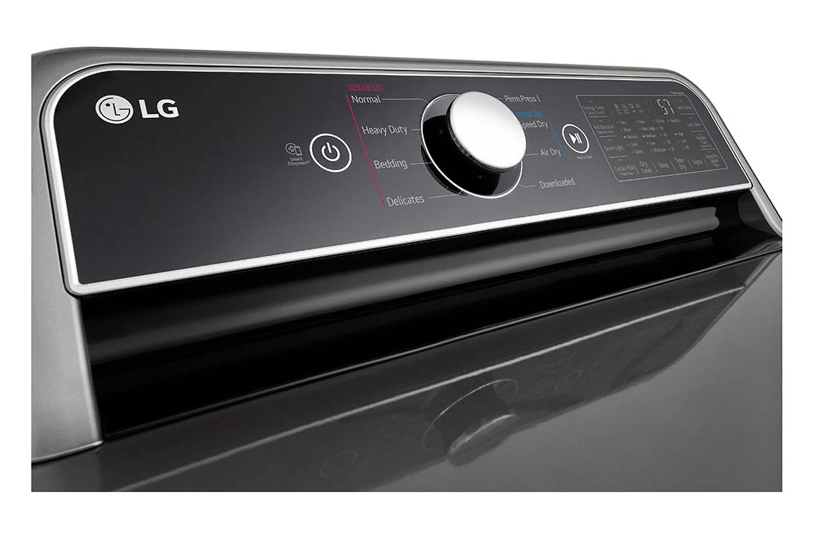 Lg 7.3 cu. ft. Ultra Large Capacity Smart wi-fi Enabled Rear Control Gas Dryer with EasyLoad™ Door - Image 7