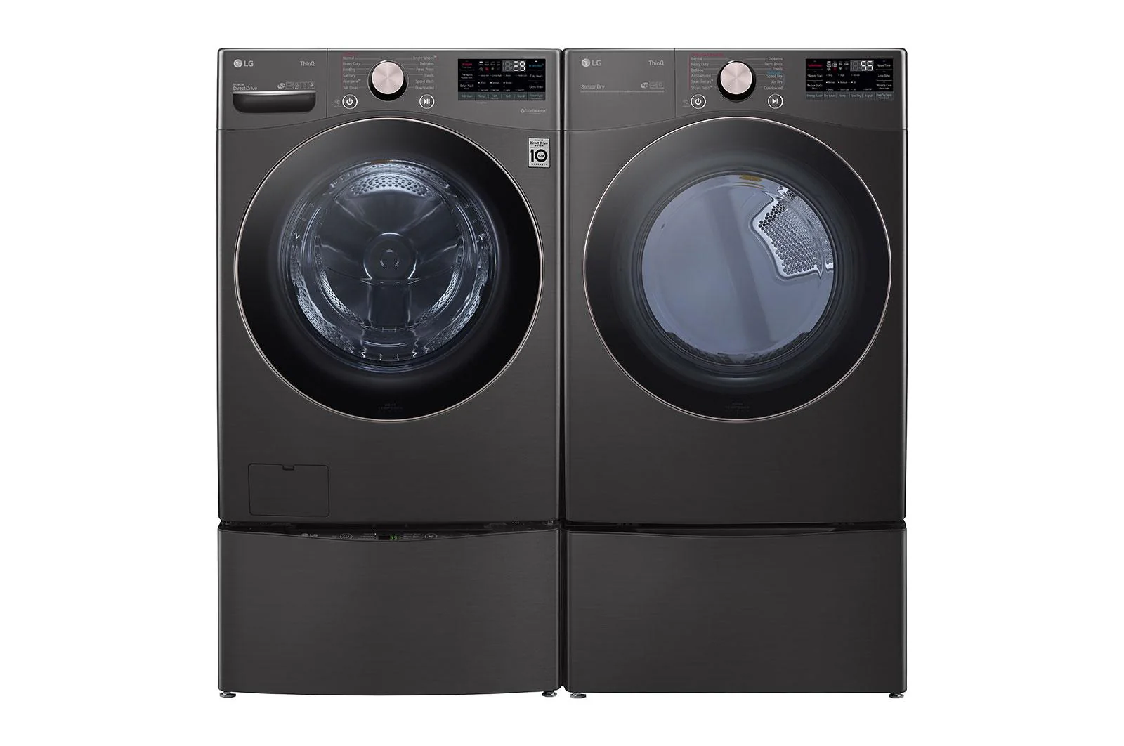 Lg DLGX4001B 7.4 cu. ft. Ultra Large Capacity Smart Wi-Fi Enabled Front Load Gas Dryer with TurboSteam™ and Built-In Intelligence - Image 8