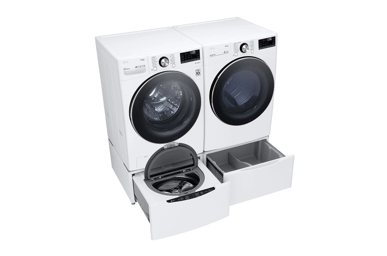Lg DLGX4201W 7.4 cu. ft. Ultra Large Capacity Smart Wi-Fi Enabled Front Load Gas Dryer with TurboSteam™ and Built-In Intelligence - Image 12