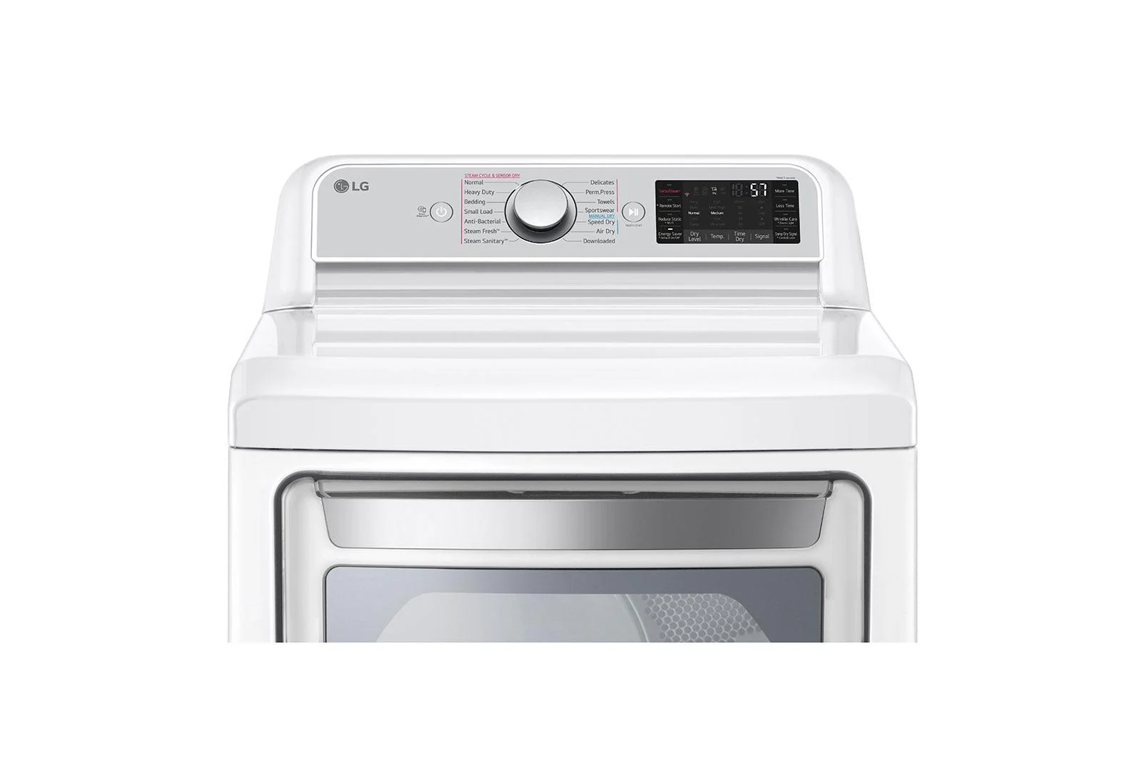 Lg 7.3 cu. ft. Ultra Large Capacity Smart wi-fi Enabled Rear Control Gas Dryer with TurboSteam™ - Image 7