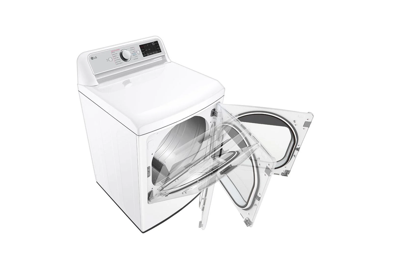 Lg 7.3 cu. ft. Ultra Large Capacity Smart wi-fi Enabled Rear Control Gas Dryer with TurboSteam™ - Image 9