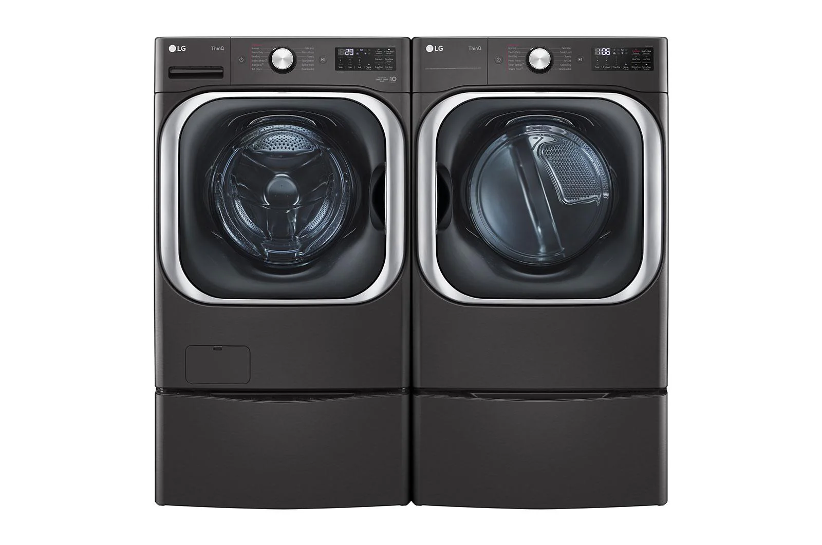 Lg DLGX8901B 9.0 cu. ft. Mega Capacity Smart Wi-Fi Enabled Front Load Gas Dryer with TurboSteam™ and Built-In Intelligence - Image 9