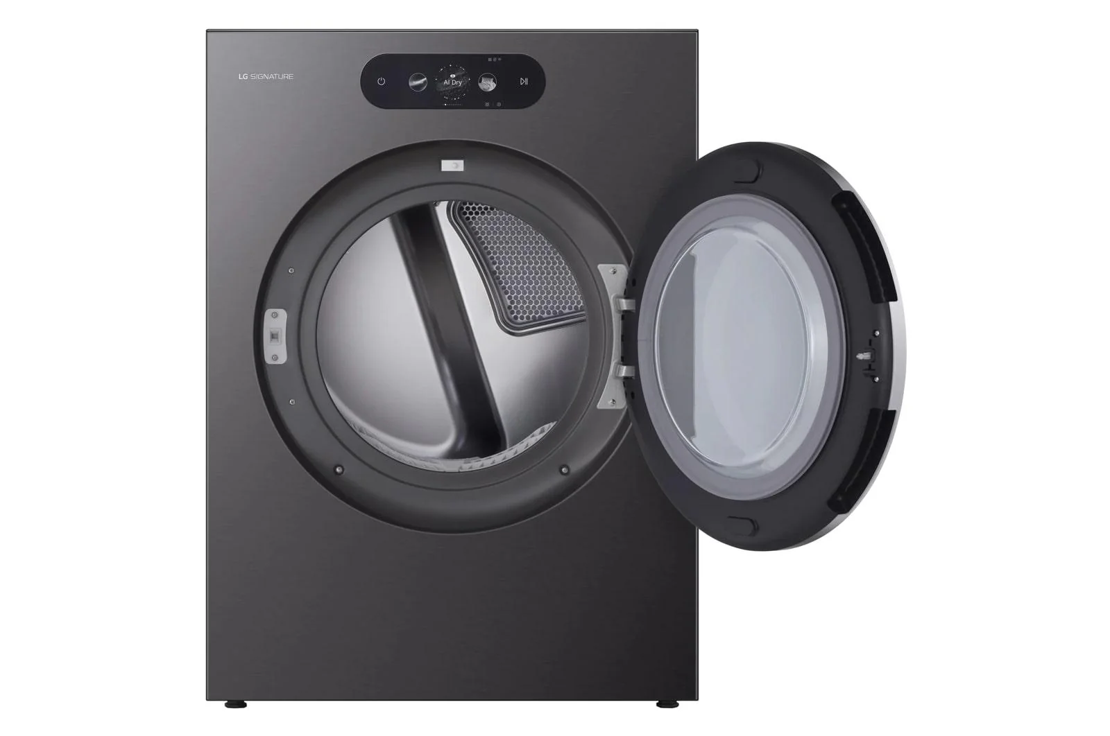 DLGX9901B LG SIGNATURE 9.0 cu. ft. Mega Capacity Smart Front Load Gas Dryer with Built-In Intelligence, TurboSteam® and Touch LCD Control - Image 7