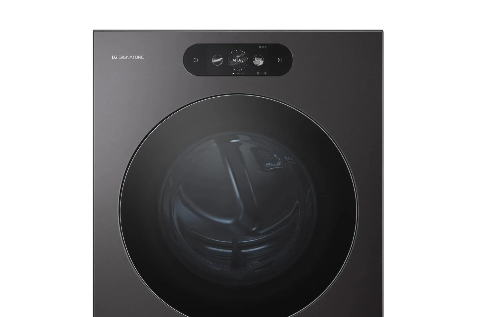 DLGX9901B LG SIGNATURE 9.0 cu. ft. Mega Capacity Smart Front Load Gas Dryer with Built-In Intelligence, TurboSteam® and Touch LCD Control - Image 9