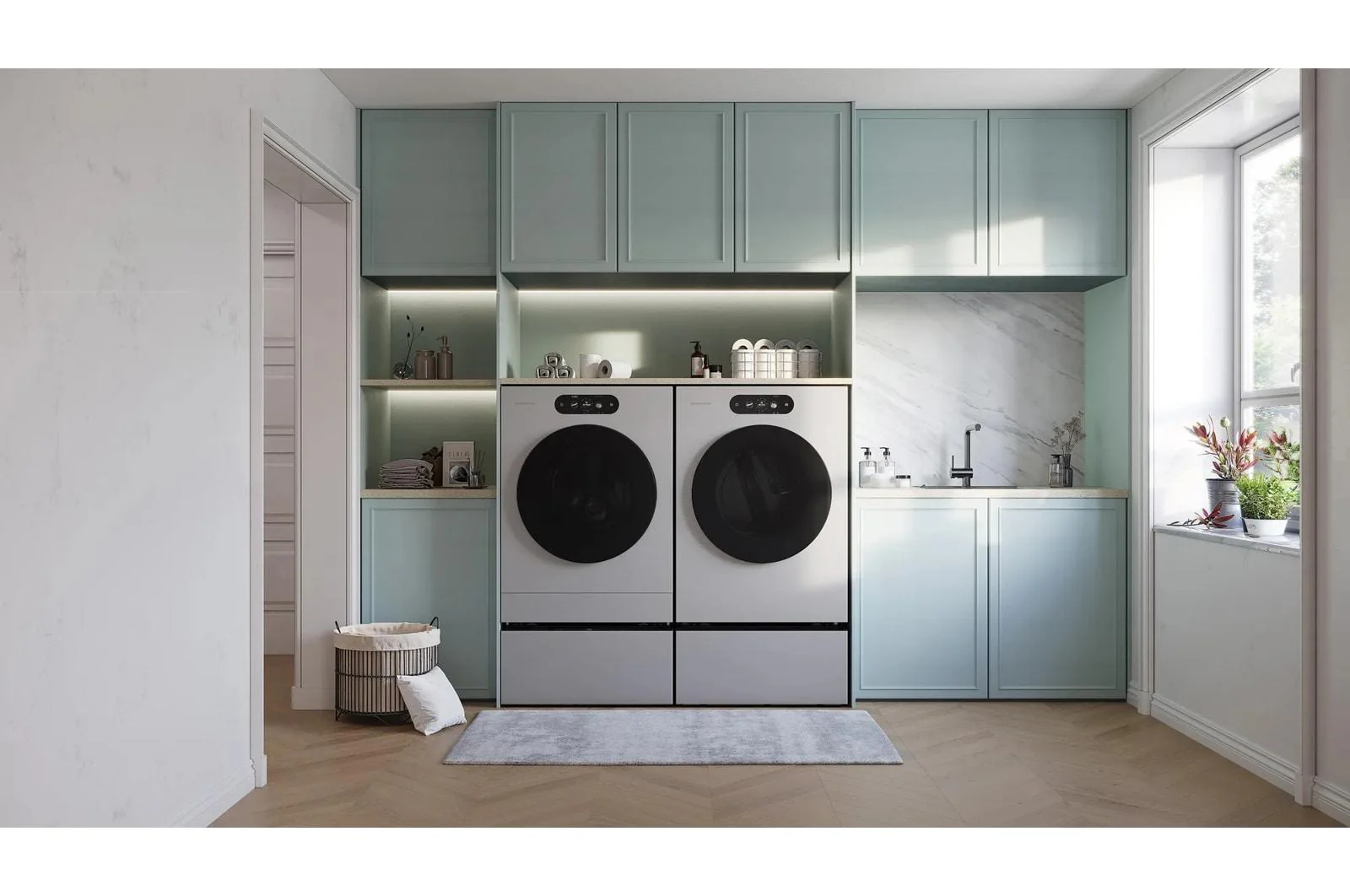 DLGX9901S LG SIGNATURE 9.0 cu. ft. Mega Capacity Smart Front Load Gas Dryer with Built-In Intelligence, TurboSteam® and Touch LCD Control - Image 16