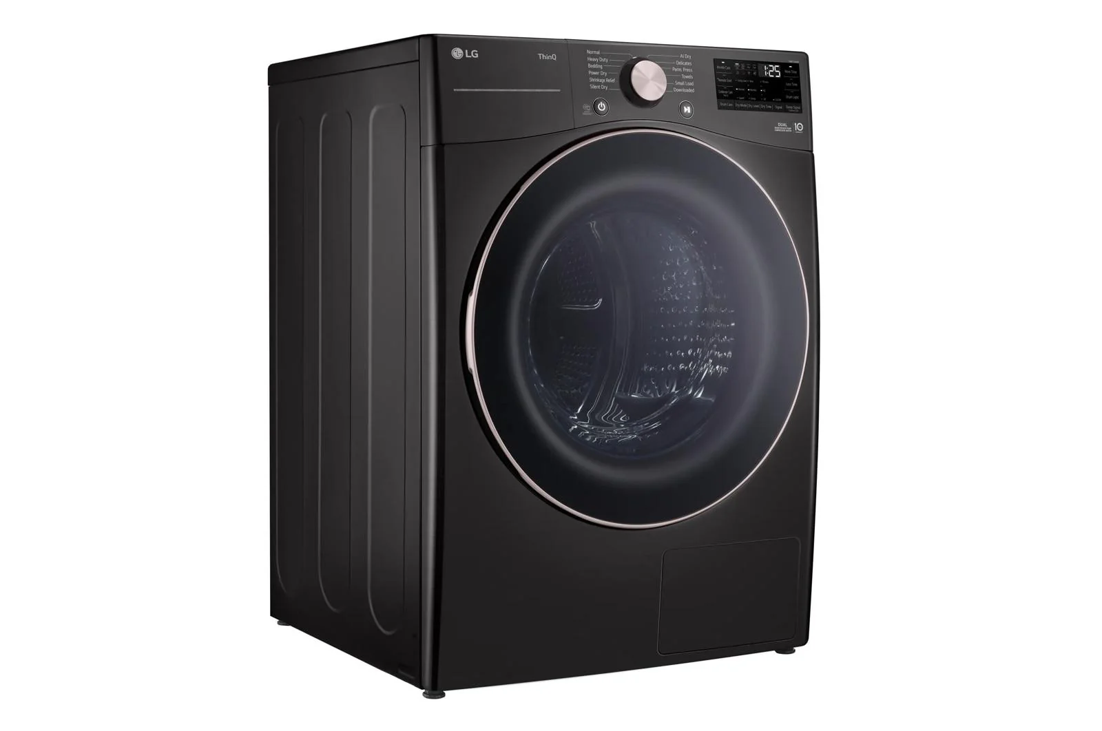 Lg DLHC4002B 7.8 cu. ft. Ultra Large Capacity Heat Pump Ventless Dryer, Wi-Fi Connectivity Black Steel - Image 7
