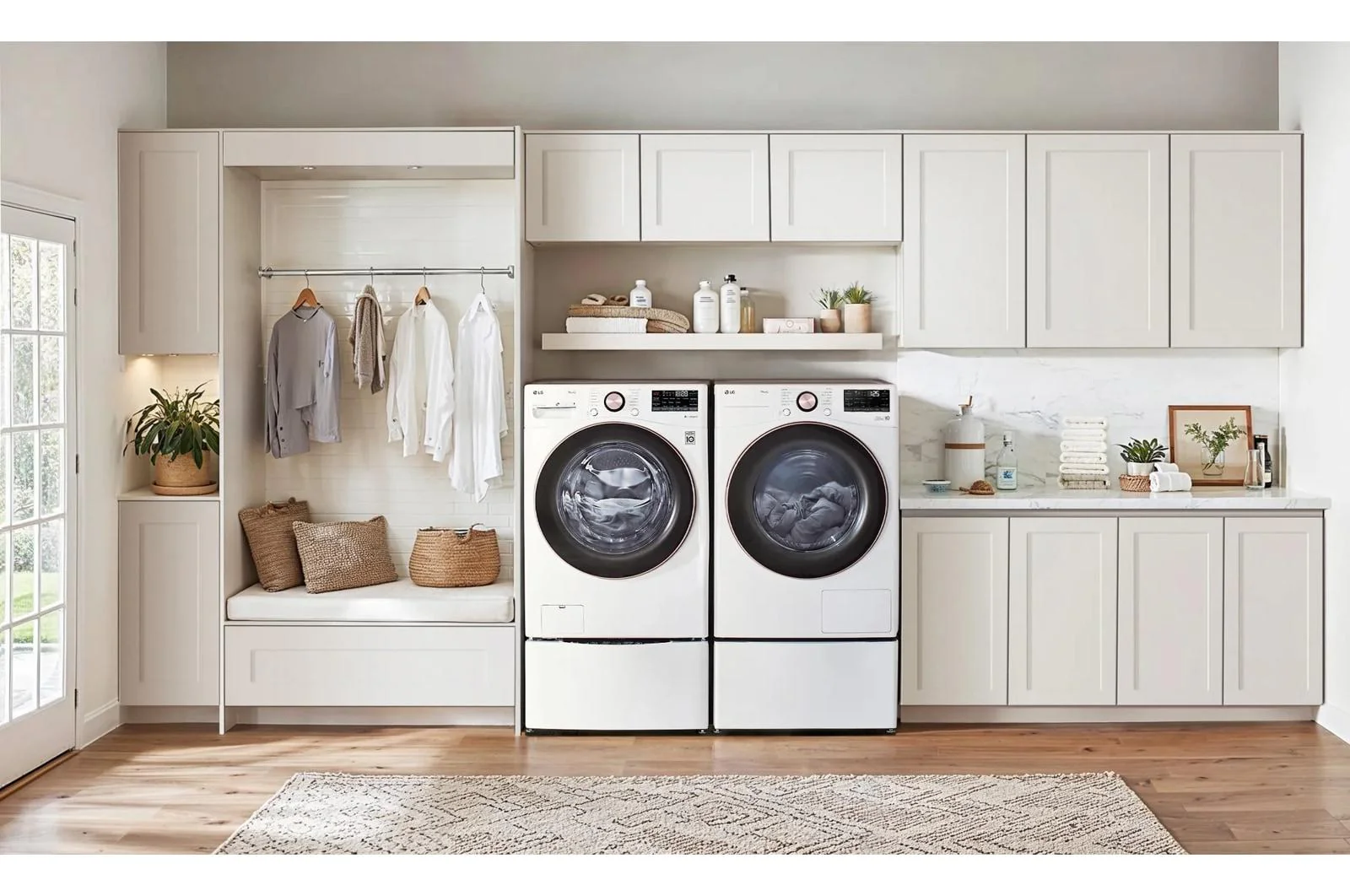 Lg DLHC4002W 7.8 cu. ft. Mega Capacity Smart Front Load Dryer with Dual Inverter HeatPump™ Technology and Inverter Direct Drive Motor System - Image 16