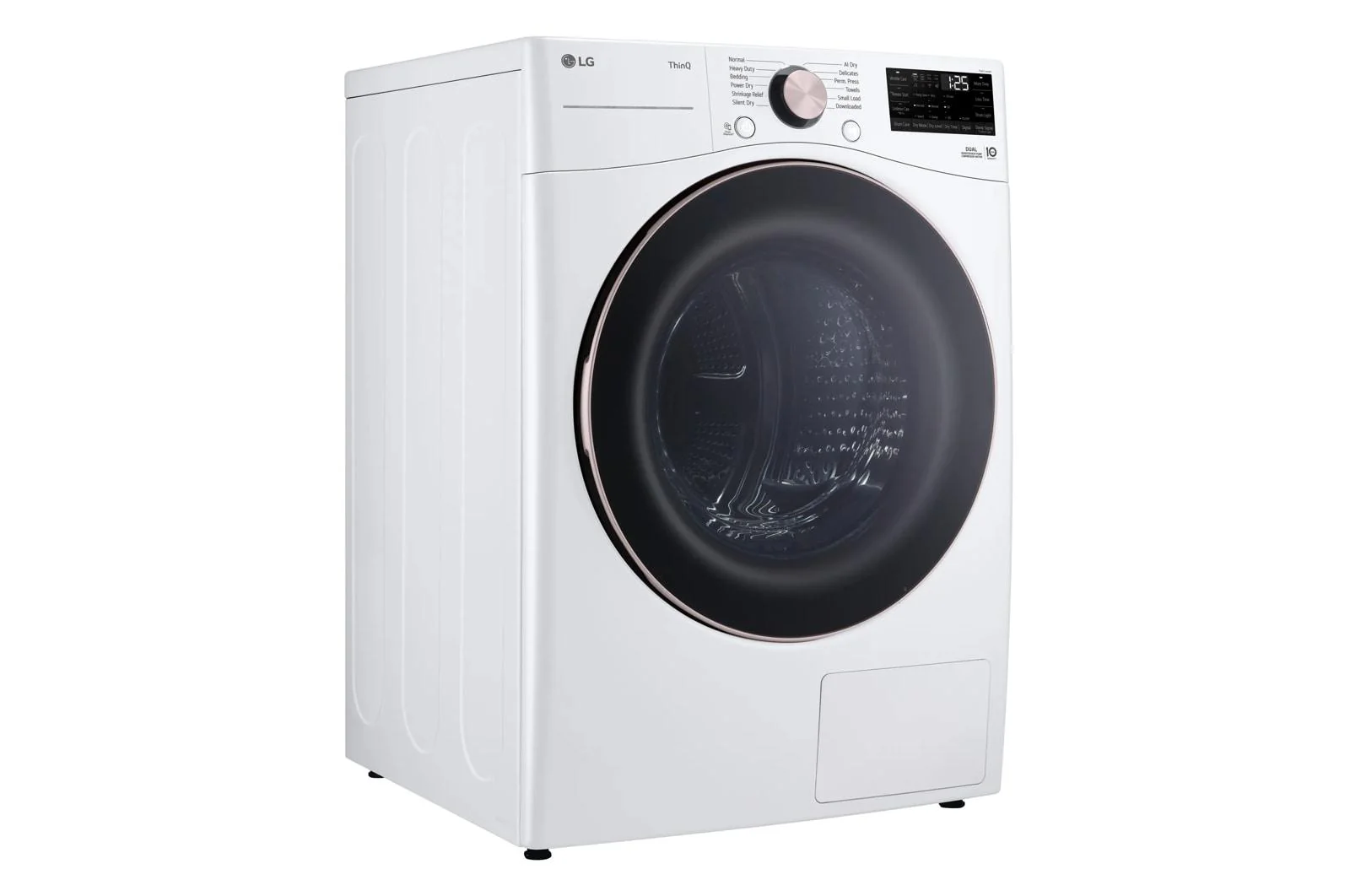Lg DLHC4002W 7.8 cu. ft. Mega Capacity Smart Front Load Dryer with Dual Inverter HeatPump™ Technology and Inverter Direct Drive Motor System - Image 7