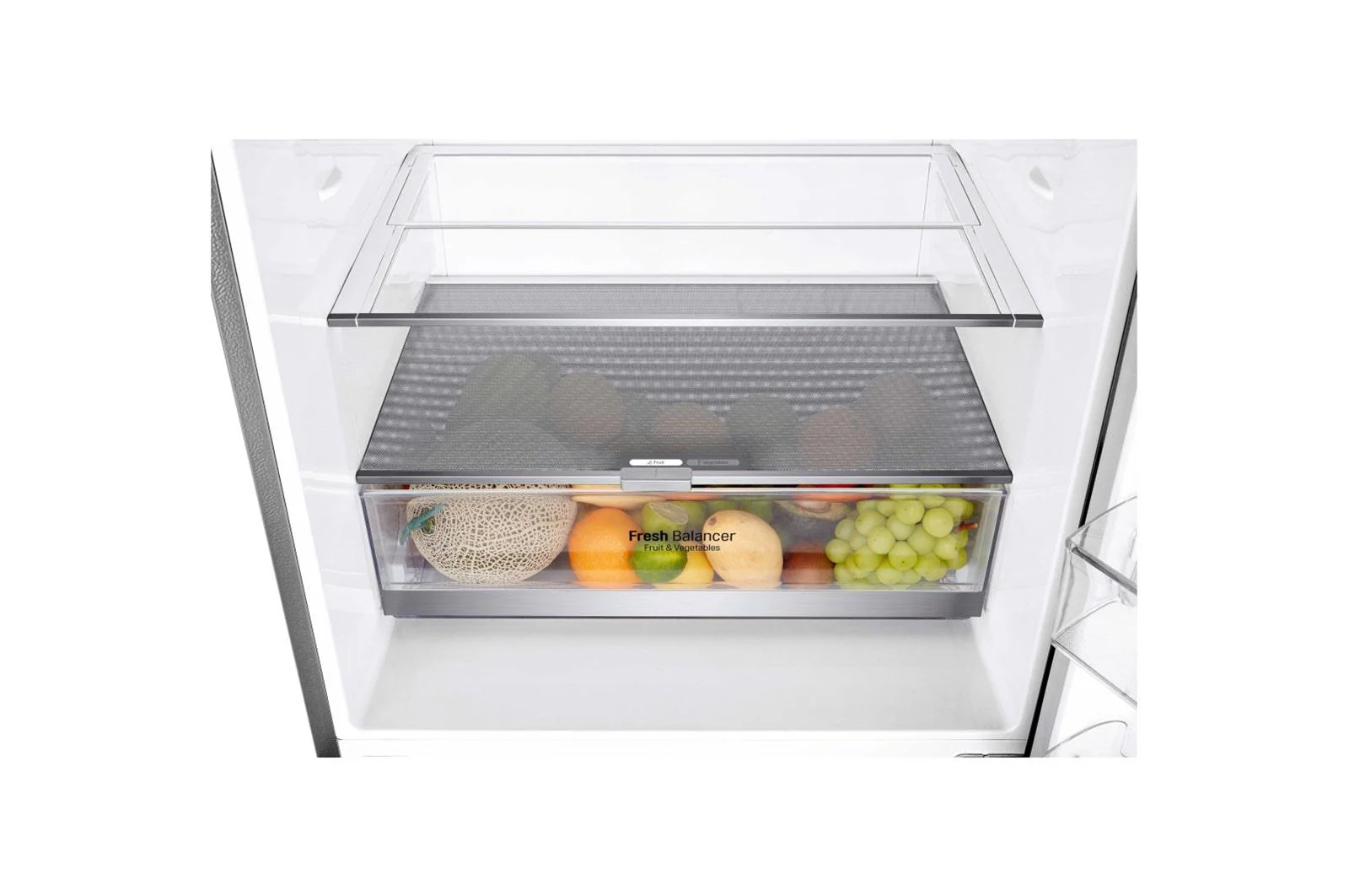 Lg LBNC15231V 15 cu. ft. 28-inch Wide Bottom Freezer Refrigerator - Stainless Steel - Image 10