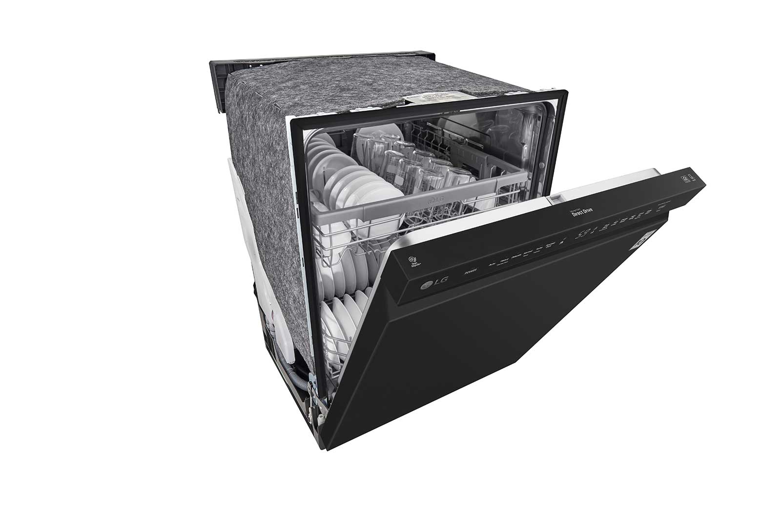Lg LDF5545BB Front Control Dishwasher with QuadWash™ and EasyRack™ Plus - Image 2