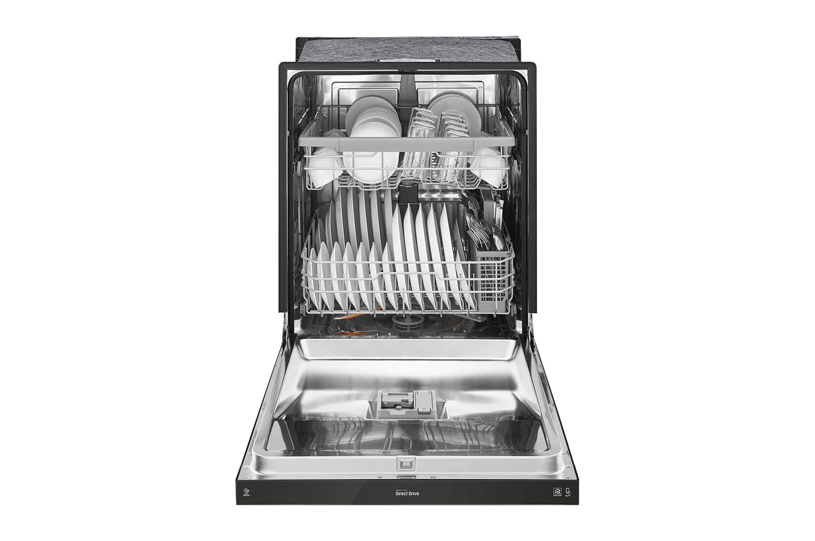 Lg LDF5545BB Front Control Dishwasher with QuadWash™ and EasyRack™ Plus - Image 6