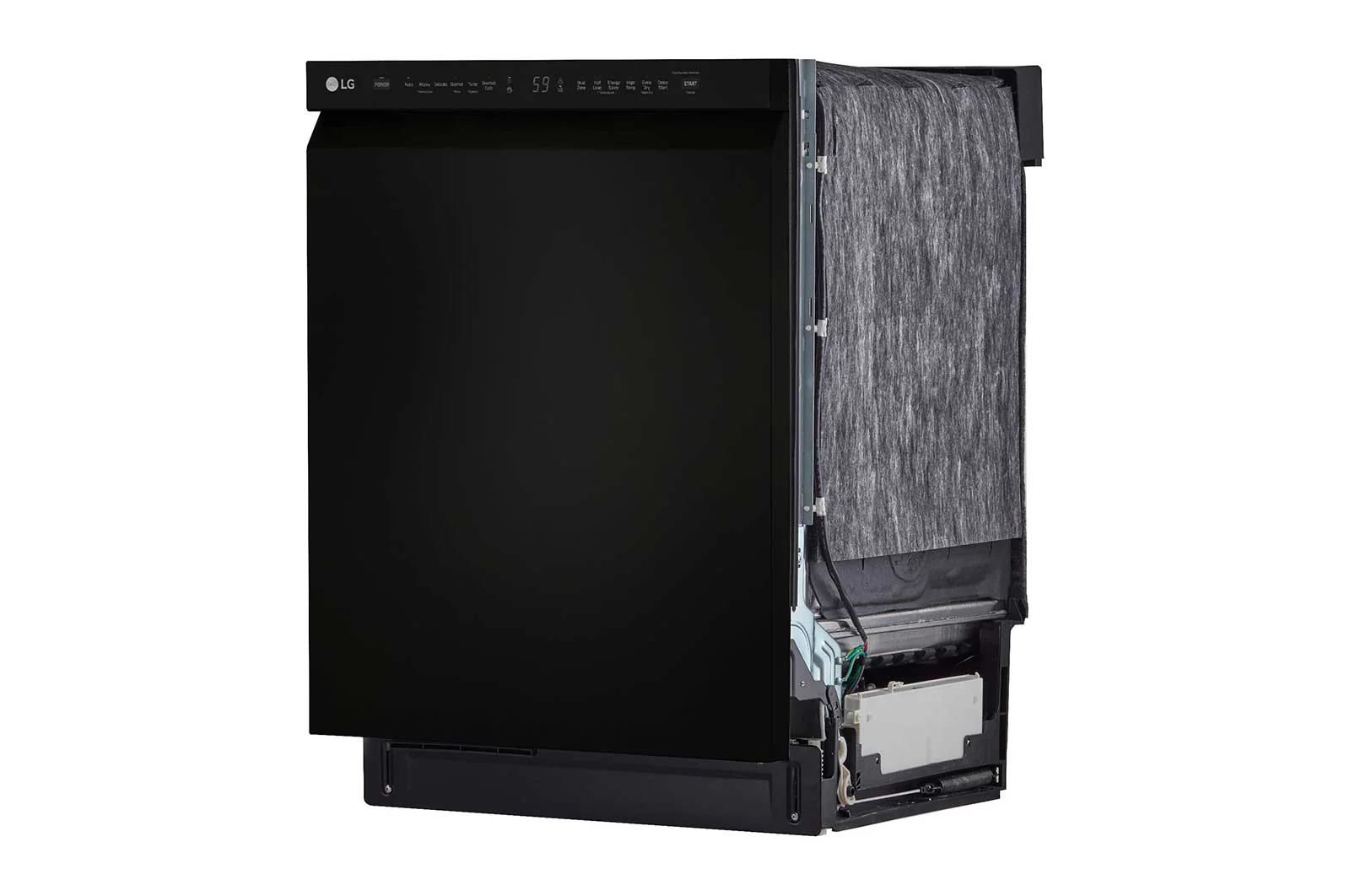 Lg LDFN4542B Front Control Dishwasher with QuadWash™ and 3rd Rack - Image 3