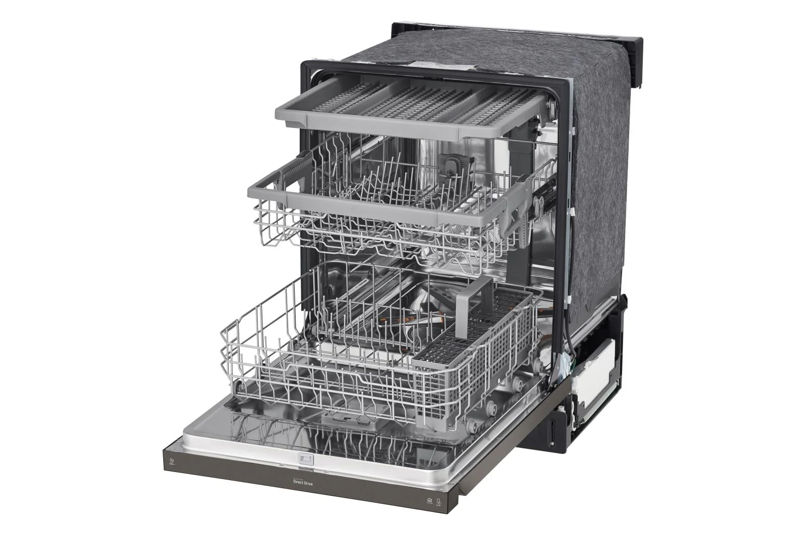 Lg LDFN4542D Front Control Dishwasher with QuadWash™ and 3rd Rack - Image 8