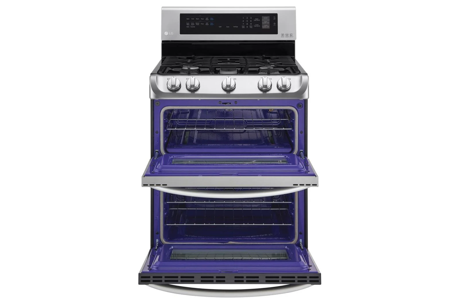Lg 6.9 cu. ft. Gas Double Oven Range with ProBake Convection® and EasyClean® - Image 4