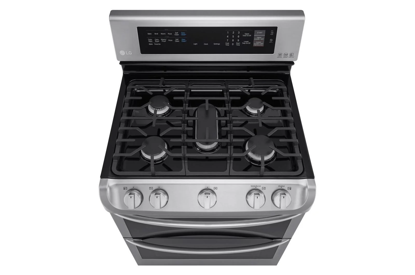 Lg 6.9 cu. ft. Gas Double Oven Range with ProBake Convection® and EasyClean® - Image 5
