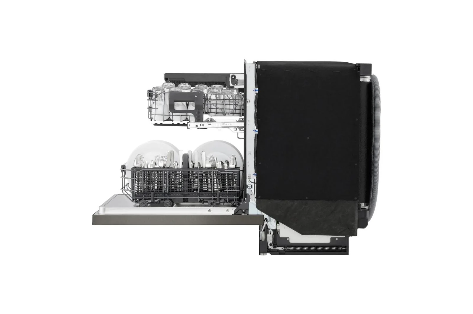 Lg LDNPH753D Smart FlushFit™ Top Control Dishwasher with 1-Hour Wash & Dry, QuadWash® Pro, TrueSteam® and Dynamic Heat Dry™ w/AutoVent Dry™ - Image 17