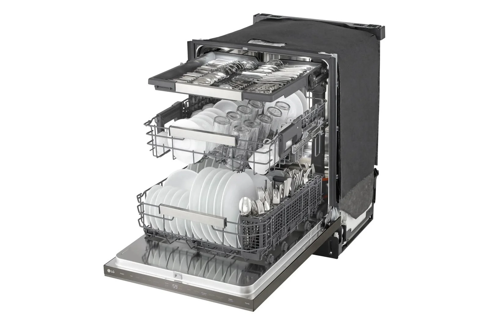 Lg LDNPH753D Smart FlushFit™ Top Control Dishwasher with 1-Hour Wash & Dry, QuadWash® Pro, TrueSteam® and Dynamic Heat Dry™ w/AutoVent Dry™ - Image 19