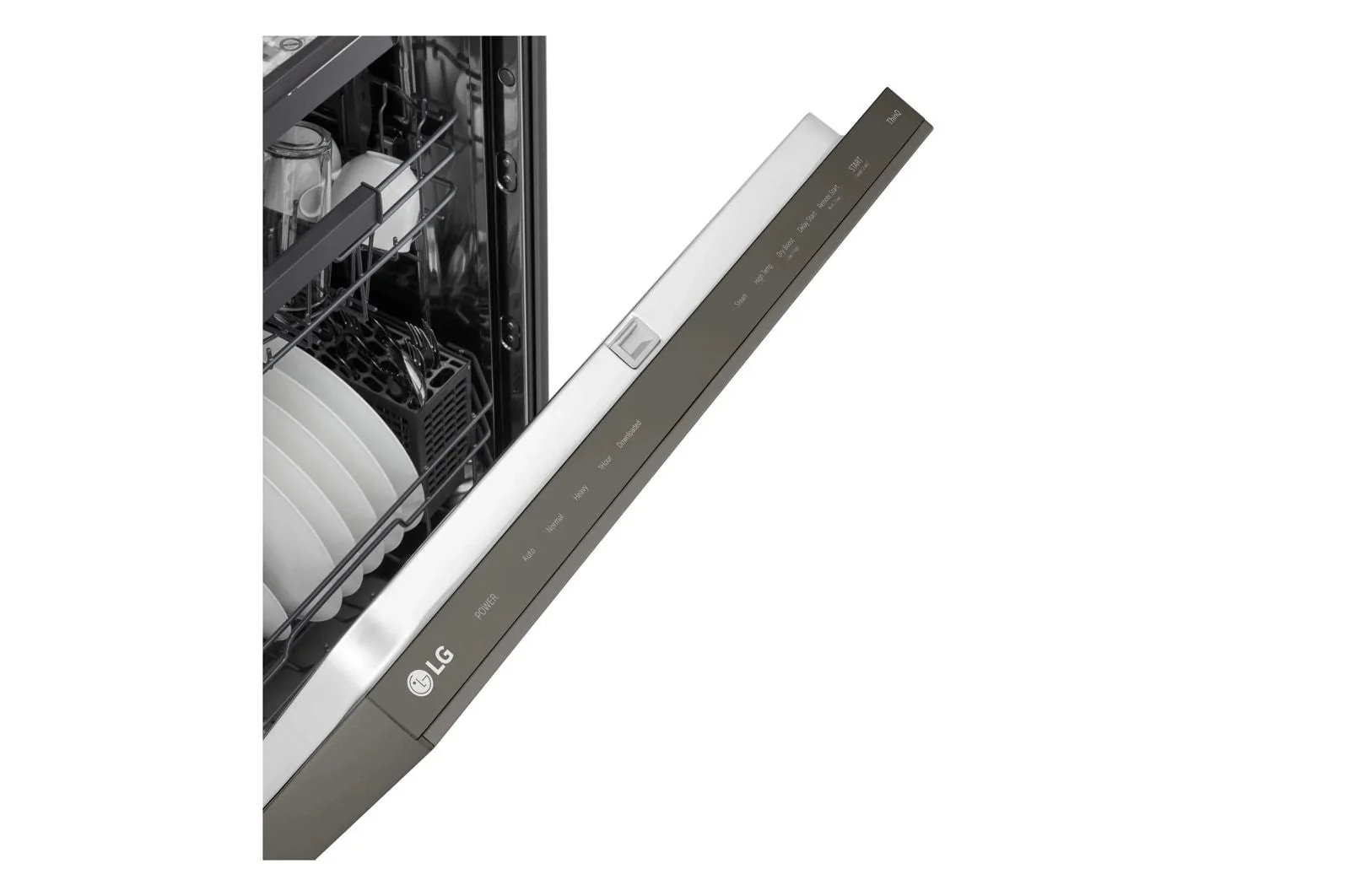 Lg LDNPM545D Smart FlushFit™ Top Control Dishwasher with 1-Hour Wash & Dry, QuadWash® Pro, and Dynamic Heat Dry™ w/AutoVent Dry™ - Image 10
