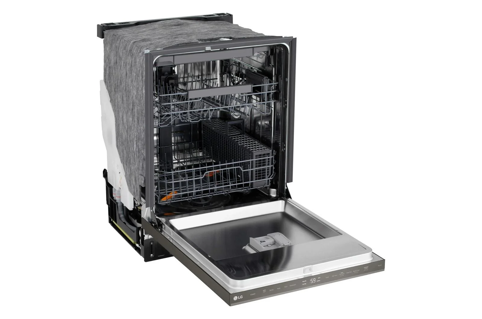Lg LDNPM545D Smart FlushFit™ Top Control Dishwasher with 1-Hour Wash & Dry, QuadWash® Pro, and Dynamic Heat Dry™ w/AutoVent Dry™ - Image 17