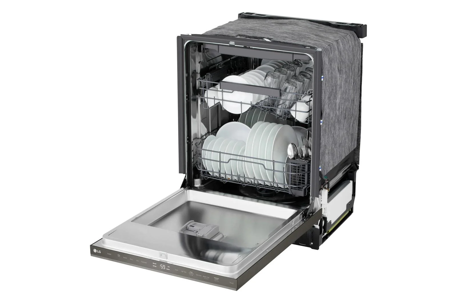 Lg LDNPM545D Smart FlushFit™ Top Control Dishwasher with 1-Hour Wash & Dry, QuadWash® Pro, and Dynamic Heat Dry™ w/AutoVent Dry™ - Image 20