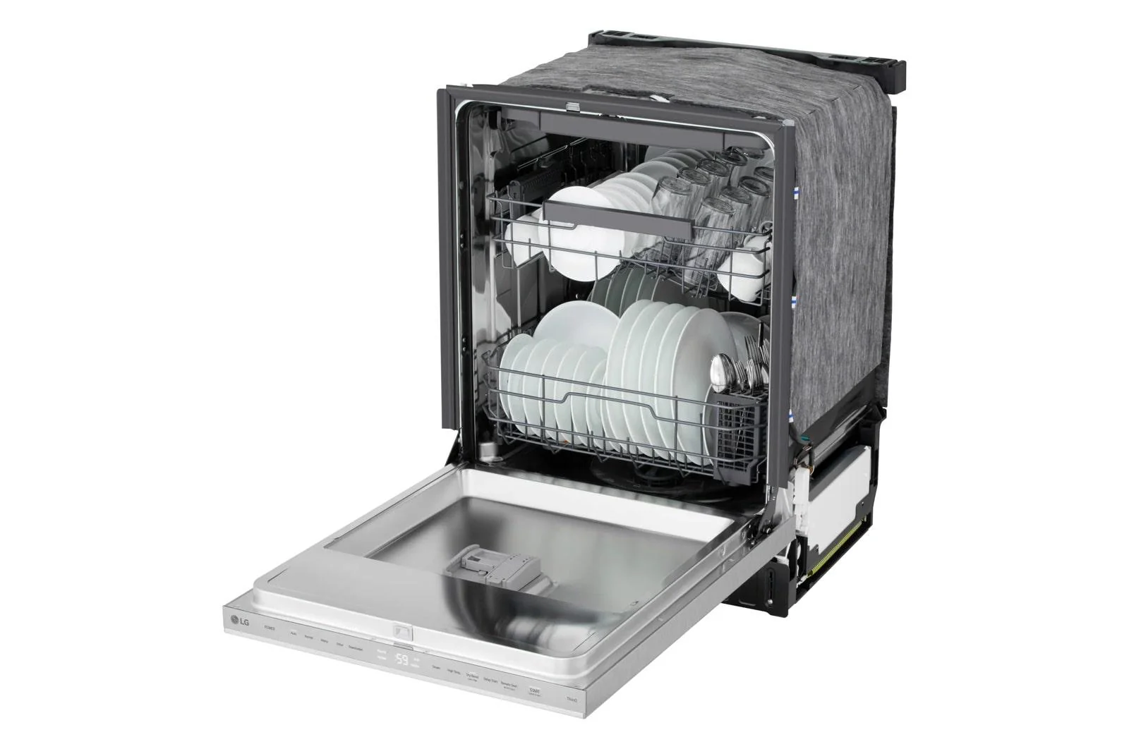 Lg LDNPM545S Smart FlushFit™ Top Control Dishwasher with 1-Hour Wash & Dry, QuadWash® Pro, and Dynamic Heat Dry™ w/AutoVent Dry™ - Image 20