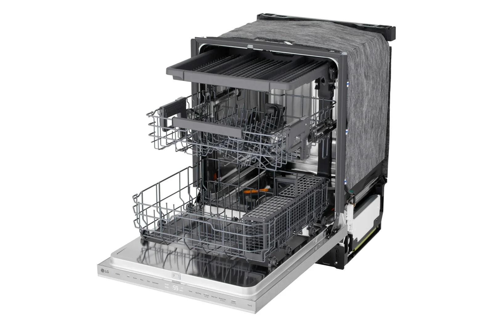 Lg LDNPM545S Smart FlushFit™ Top Control Dishwasher with 1-Hour Wash & Dry, QuadWash® Pro, and Dynamic Heat Dry™ w/AutoVent Dry™ - Image 22