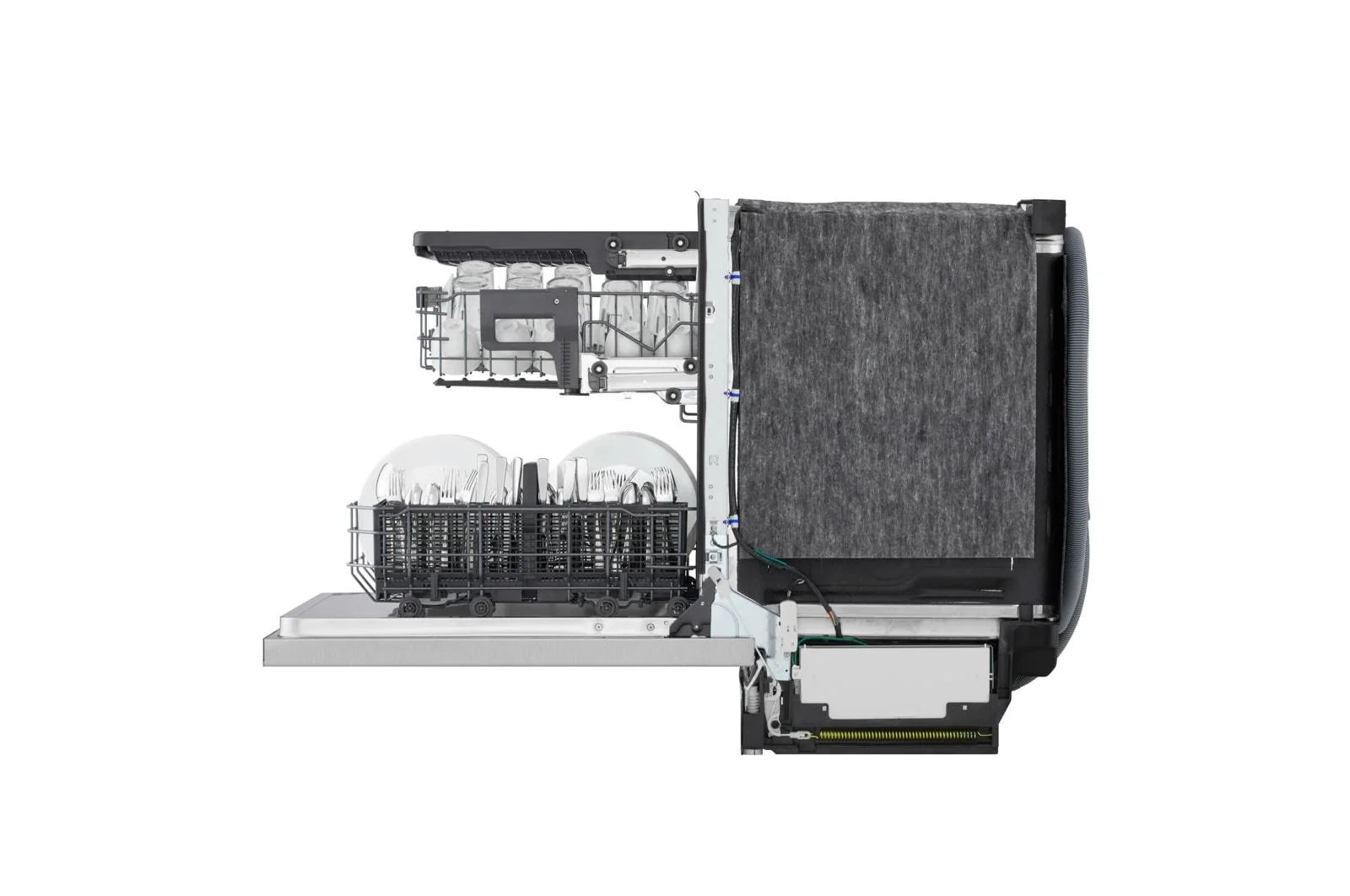 Lg LDNPM545S Smart FlushFit™ Top Control Dishwasher with 1-Hour Wash & Dry, QuadWash® Pro, and Dynamic Heat Dry™ w/AutoVent Dry™ - Image 24