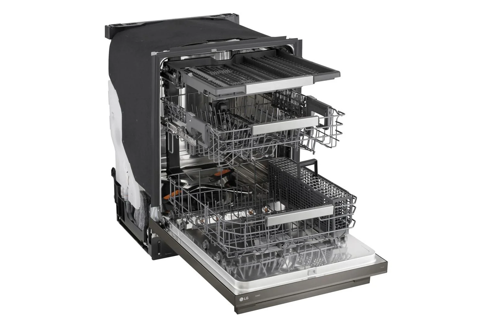 Lg LDNTH753D Smart FlushFit™ Top Control Dishwasher with 1-Hour Wash & Dry, QuadWash® Pro, TrueSteam® and Dynamic Heat Dry™ w/AutoVent Dry™ - Image 19
